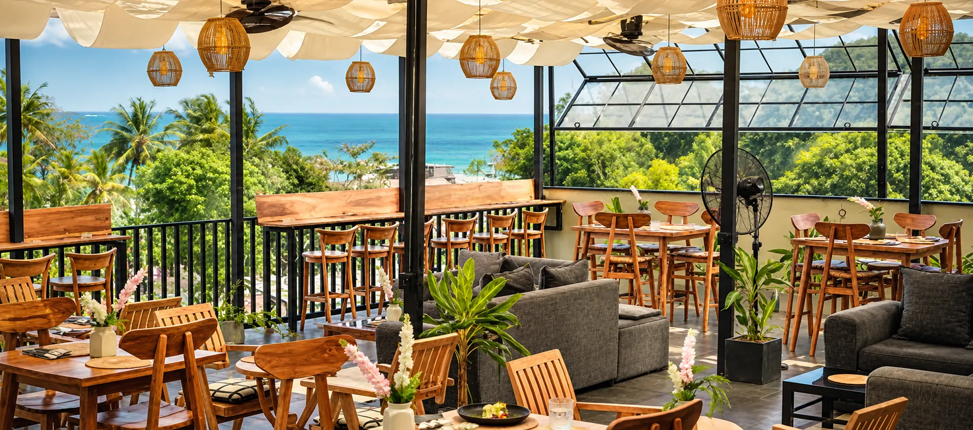 Experiences_ Rooftop Café & Bar, Weligama