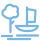 Serene Riverside Location Icon